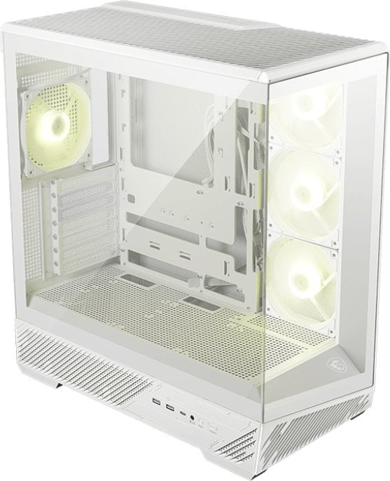 Obudowa MSI CASE MIDITOWER ATX W/O PSU/MAG PANO 130R PZ WHITE