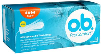 O.B ProComfort Super komfortowe tampony 1 op.-32szt