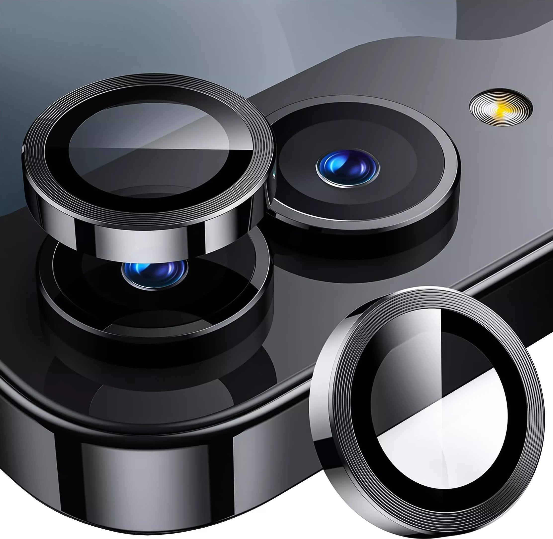 Szkło do Samsung Galaxy Z Flip 6 nakładka na aparat obiektyw obiektywy aparatu Alogy Lens Protector PRO+ osłona ochronna