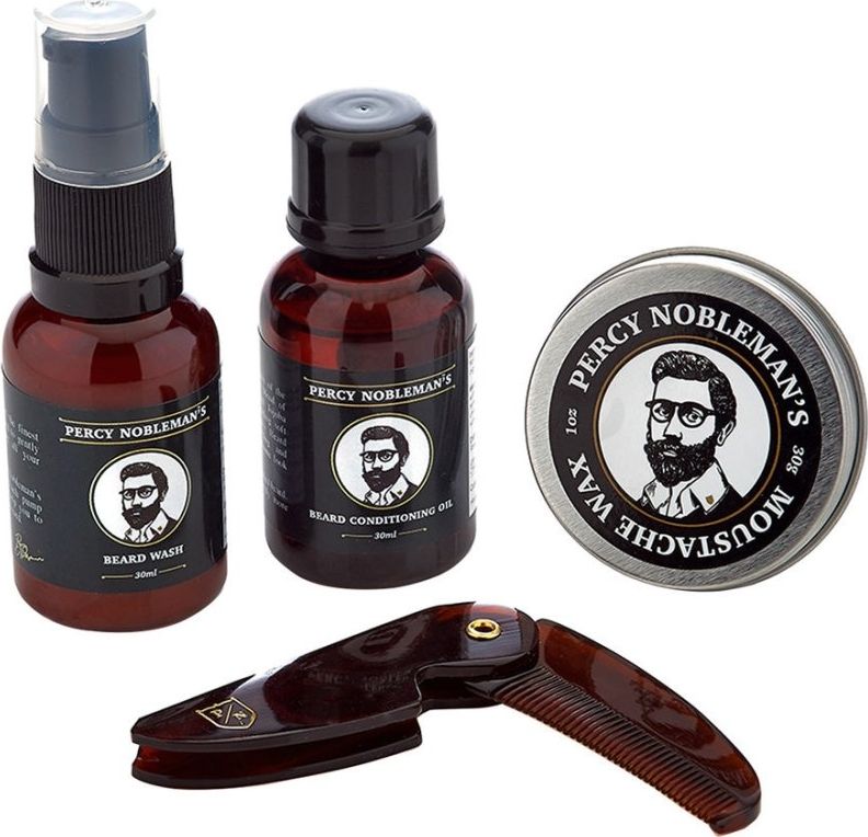 Percy Noblemans Barzdos priežiūros priemonių rinkinys Percy Nobleman's