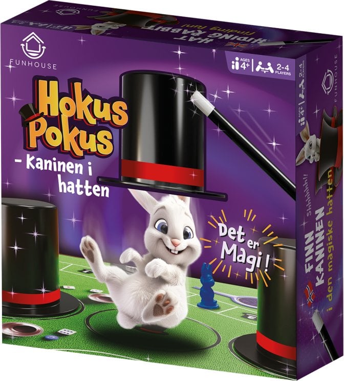 Usorteret Hokus Pokus - Królik w kapeluszu