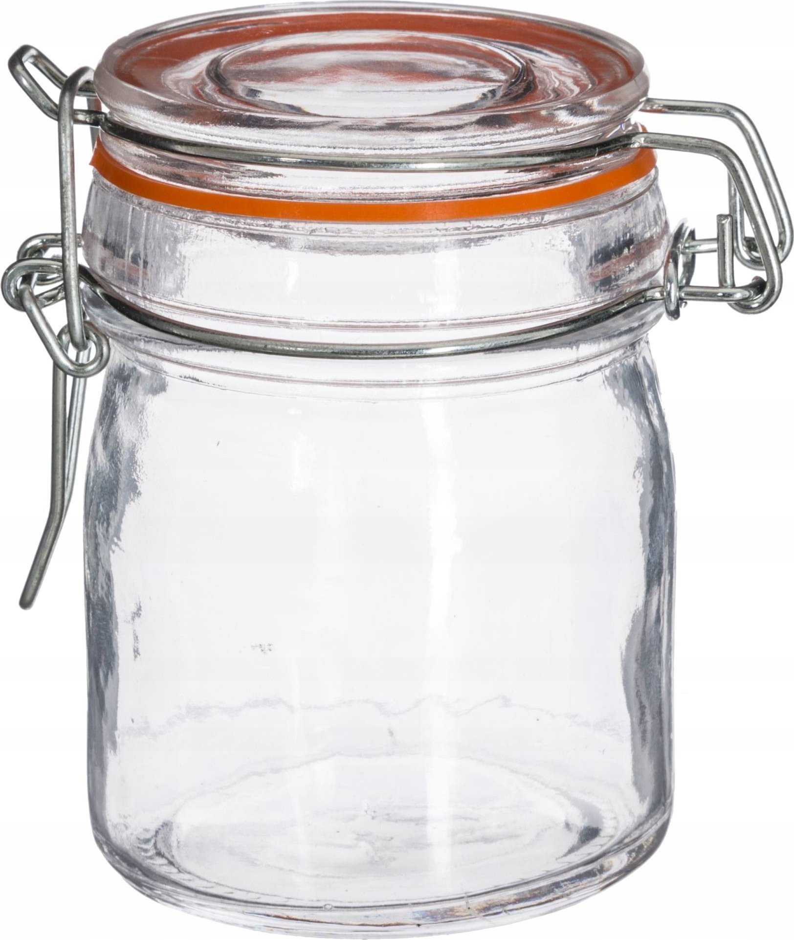 Secret de Gourmet Słoik szklany z pokrywką i klipsem, 150 ml, 8 sztuk