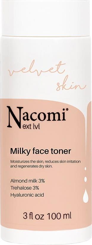 Nacomi Next Level Milky Face Toner mleczny nawilżający tonik do twarzy 100ml