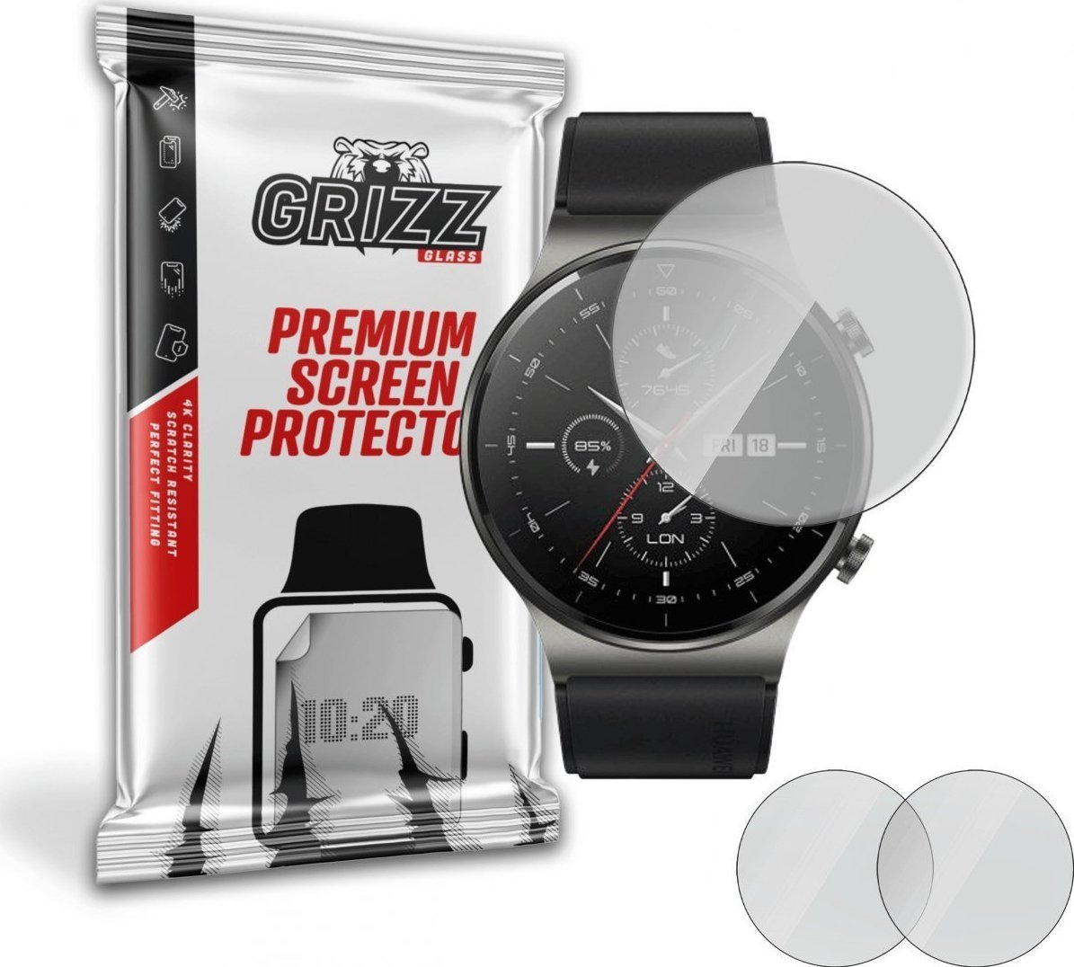 GrizzGlass Folia matowa Grizz Huawei Watch GT2 Pro