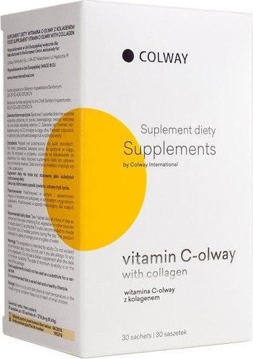 Colway Colway Witamina C z Kolagenem 30 saszetek