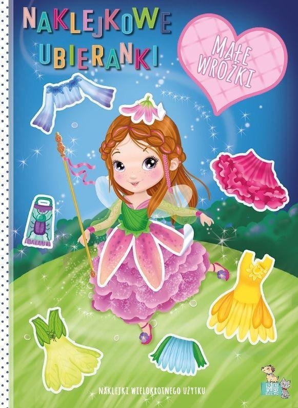 MD Creative Naklejkowe ubieranki. Małe wróżki