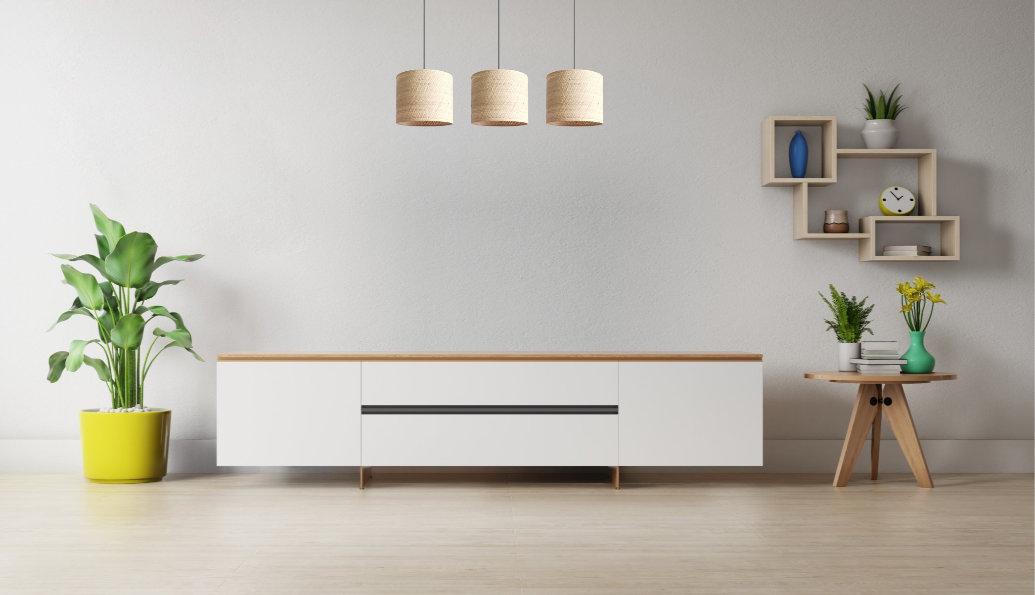 Lampa wisząca Solar Lampa wisząca sufitowa czarna żyrandol BOHO rattan 3 żarówki