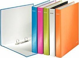 Segregator Leitz Wow 2-ringowy A4 40mm fioletowy (sek6110187.)