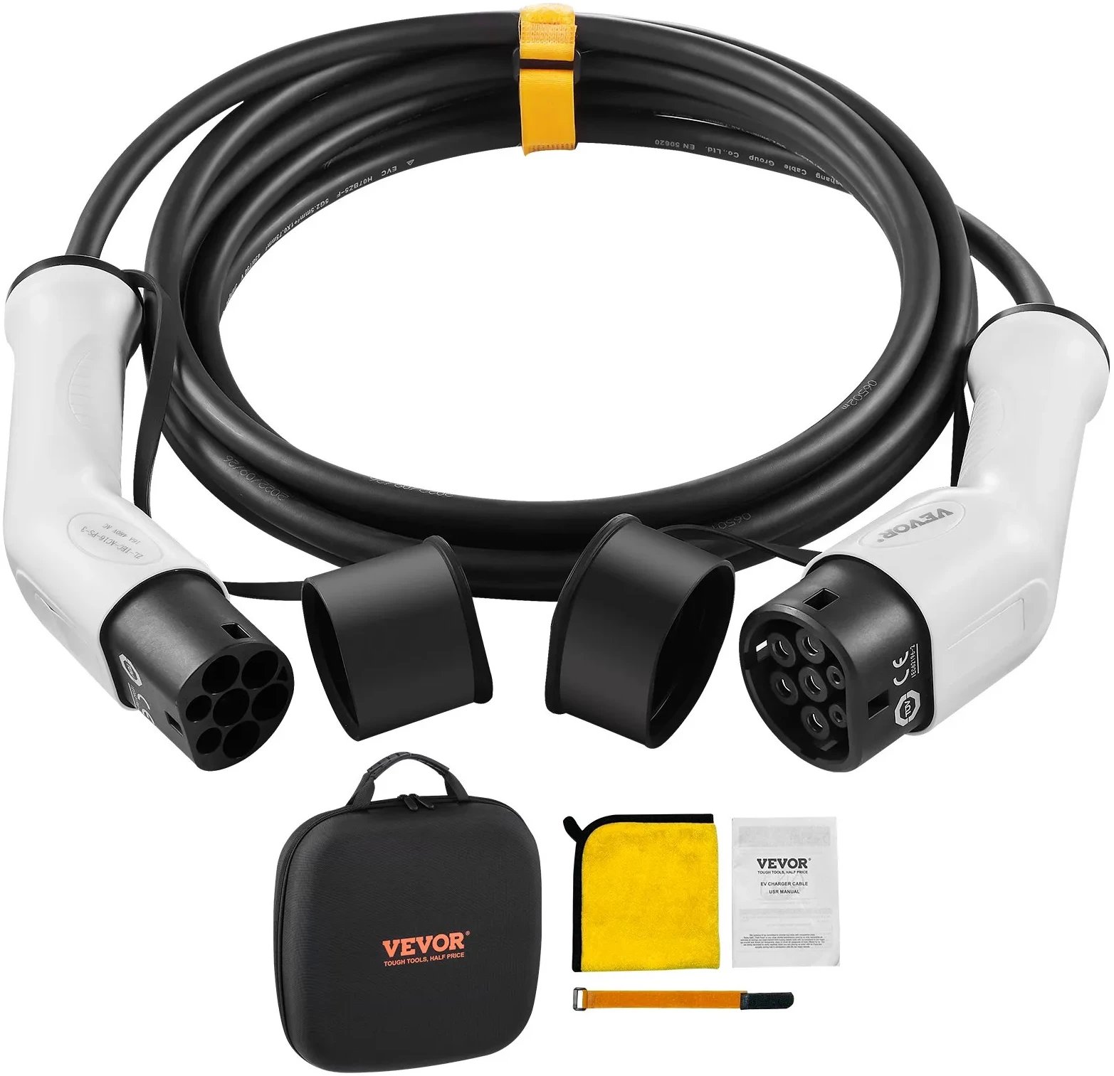 Ładowarka Type 2 EV 32A 7m 22kW kabel do samochodu elektrycznego TPU