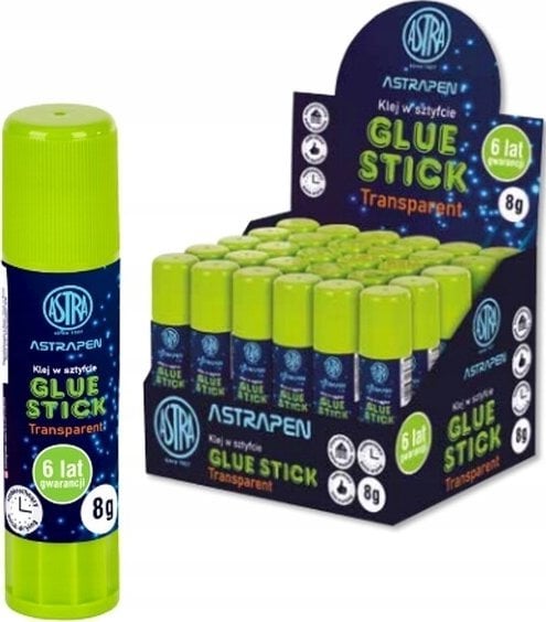 Astra Klej w sztyfcie Pen transparent 8g (30szt) ASTRA