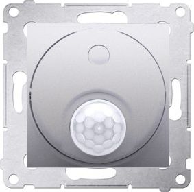 Kontakt-Simon Łącznik z czujnikiem ruchu z przekaźnikiem srebrny (DCR10P.01/43)