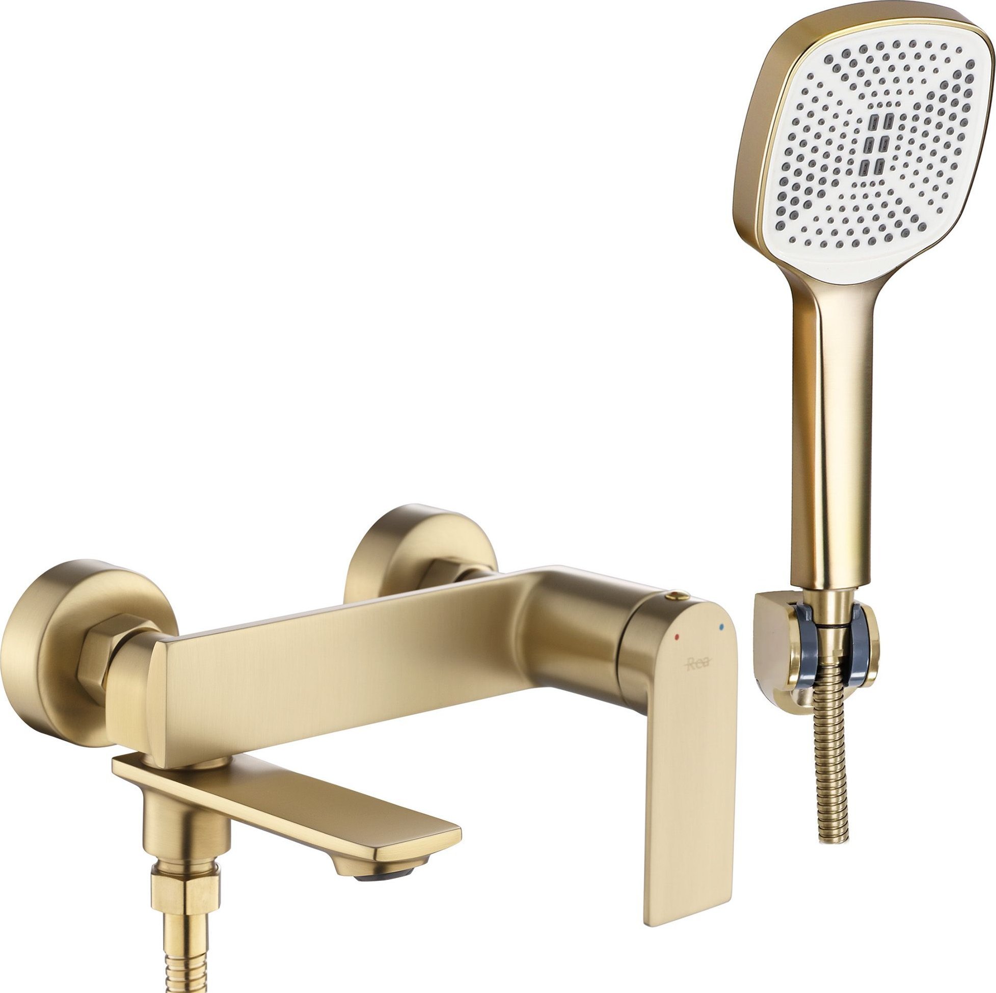 Bateria Wannowa REA STORM Złota Szczotkowana