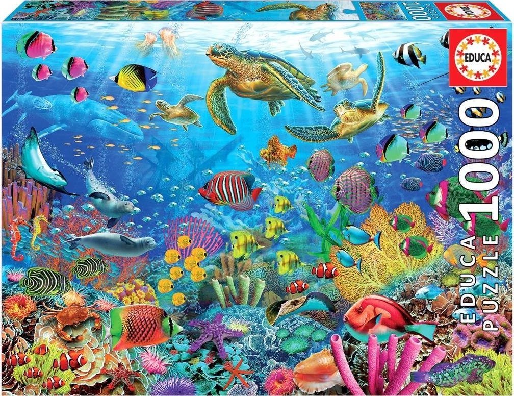 Educa Puzzle 1000 Podwodny świat G3