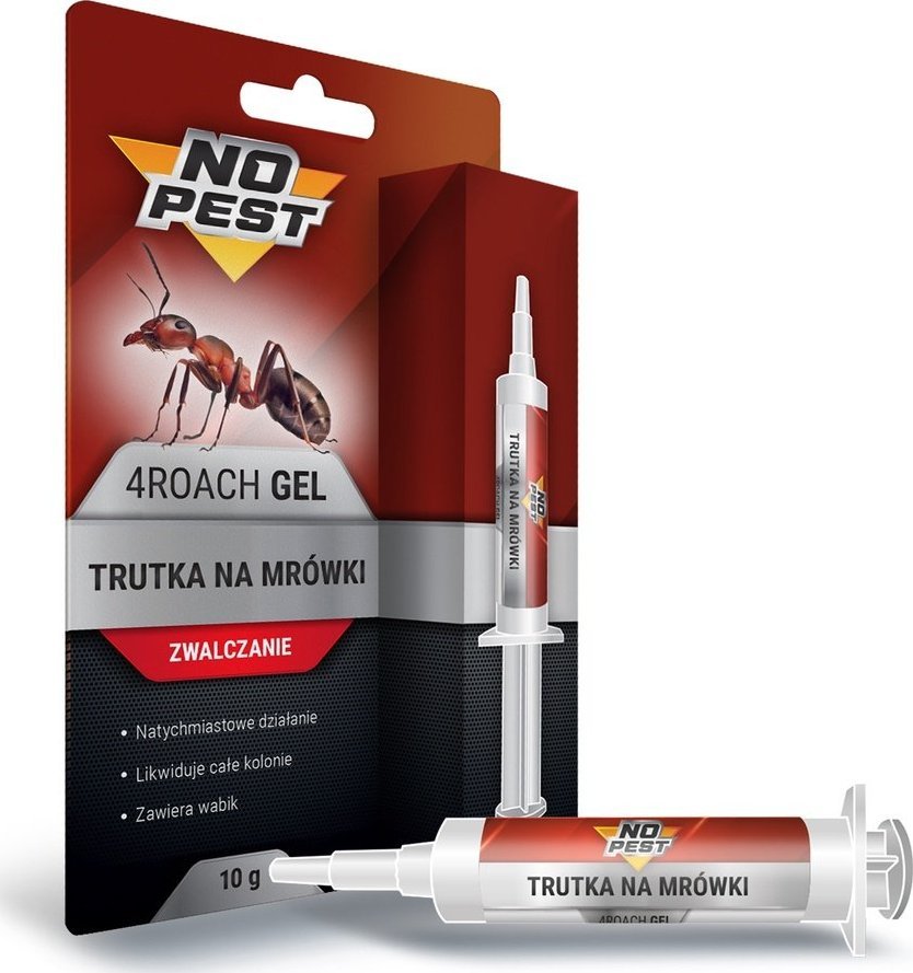 NO PEST Trutka na Mrówki 10g Żel Pasta Substancja Środek Preparat na Mrówki Mrowiska