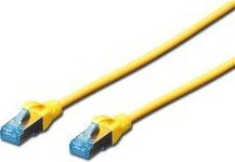 Digitus DIGITUS DIGITUS Cat6 U/UTP 0.5 m Żółty 0.5 Patchcord
