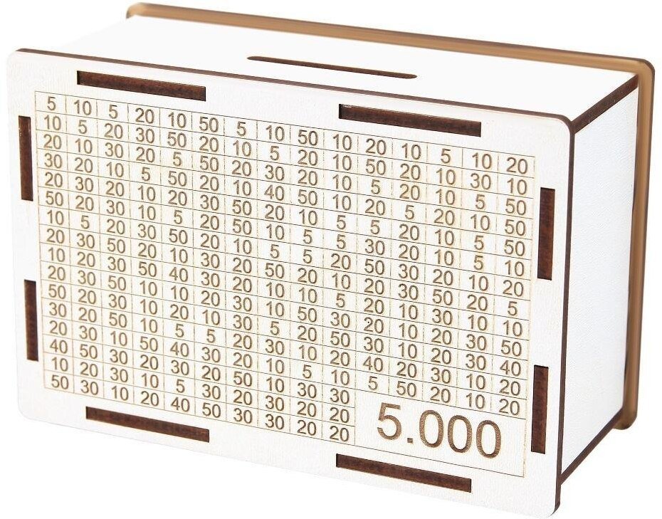 Skarbonka wykreślanka 5000 złotych