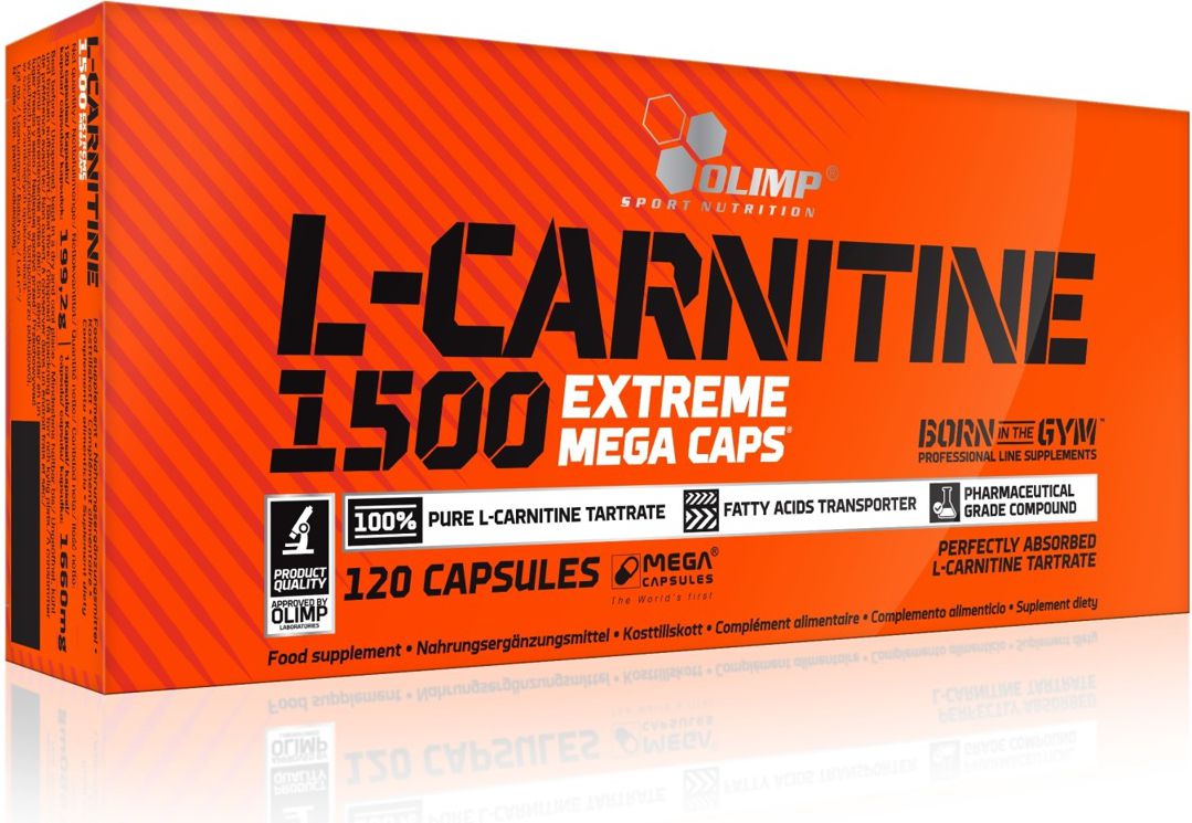 Olimp L-Carnitine 1500mg Extreme 120 Mega Caps