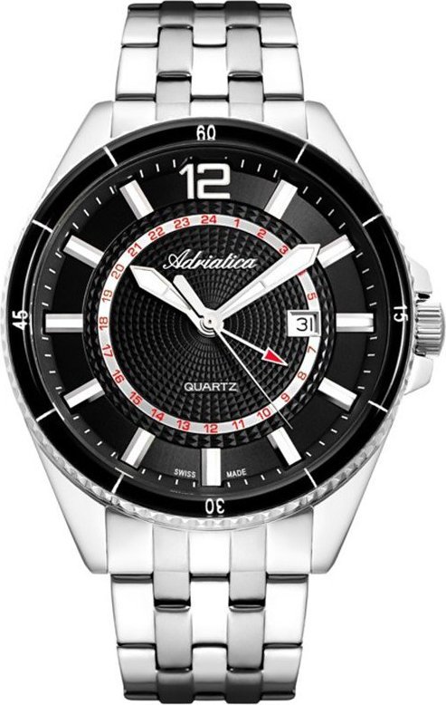 Zegarek Adriatica Zegarek męski Adriatica A8318.Y154Q srebrny