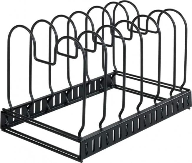 Wenko uchwyt na patelnię 57 x 18 cm stal czarna