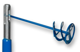 Mieszadło do zapraw ocynkowane SDS Plus 120x600x14mm