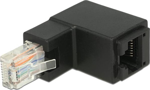 Delock DeLOCK Adapter RJ45 90° Cat.6 St-Bu