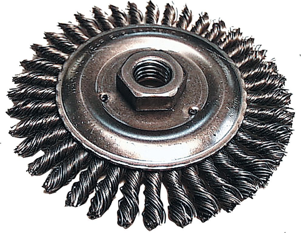 Makita MAKITA SZCZOTKA TARCZOWA M14 115mm/0,5mm INOX