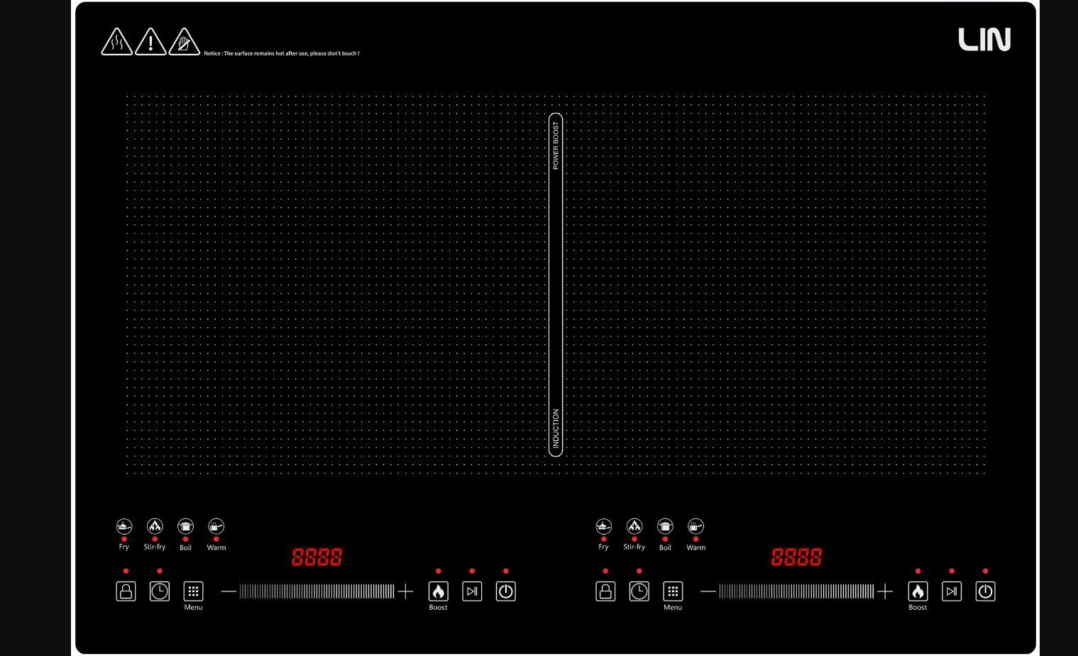 Płyta grzewcza TCL PÅYTA INDUKCYJNA LIN 2 P. LI2H-179 Z WTYCZKÄ