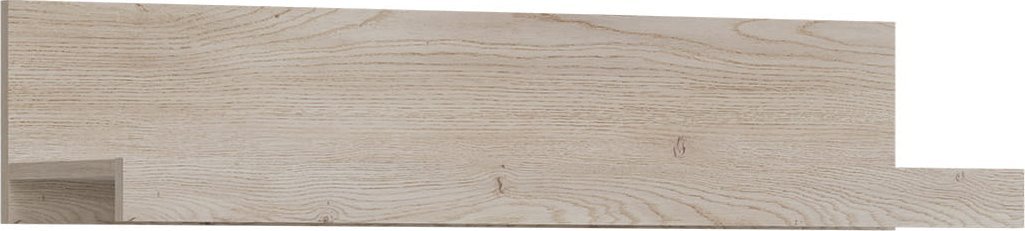 BogFran Półka wisząca ścienna do pokoju na książki i dekoracje Dąb Loft MATI MI11