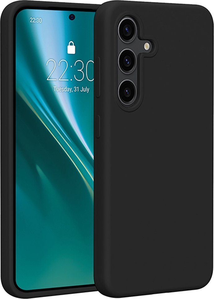 Etteri Nakładka Etteri Silicone Case do Samsung Galaxy S24 czarna