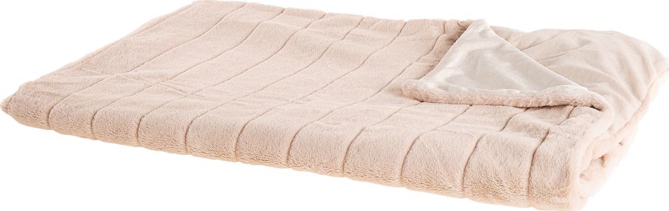 Beliani Koc 150 x 200 cm różowy SMAHRA