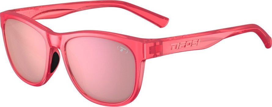 TIFOSI Okulary TIFOSI SWANK radiant rose (1 szkło Pink Mirror AR xx % transmisja światła) (PREMIERA: 2024-05-15) (NEON LIGHTS LINE) (NEW 2024)