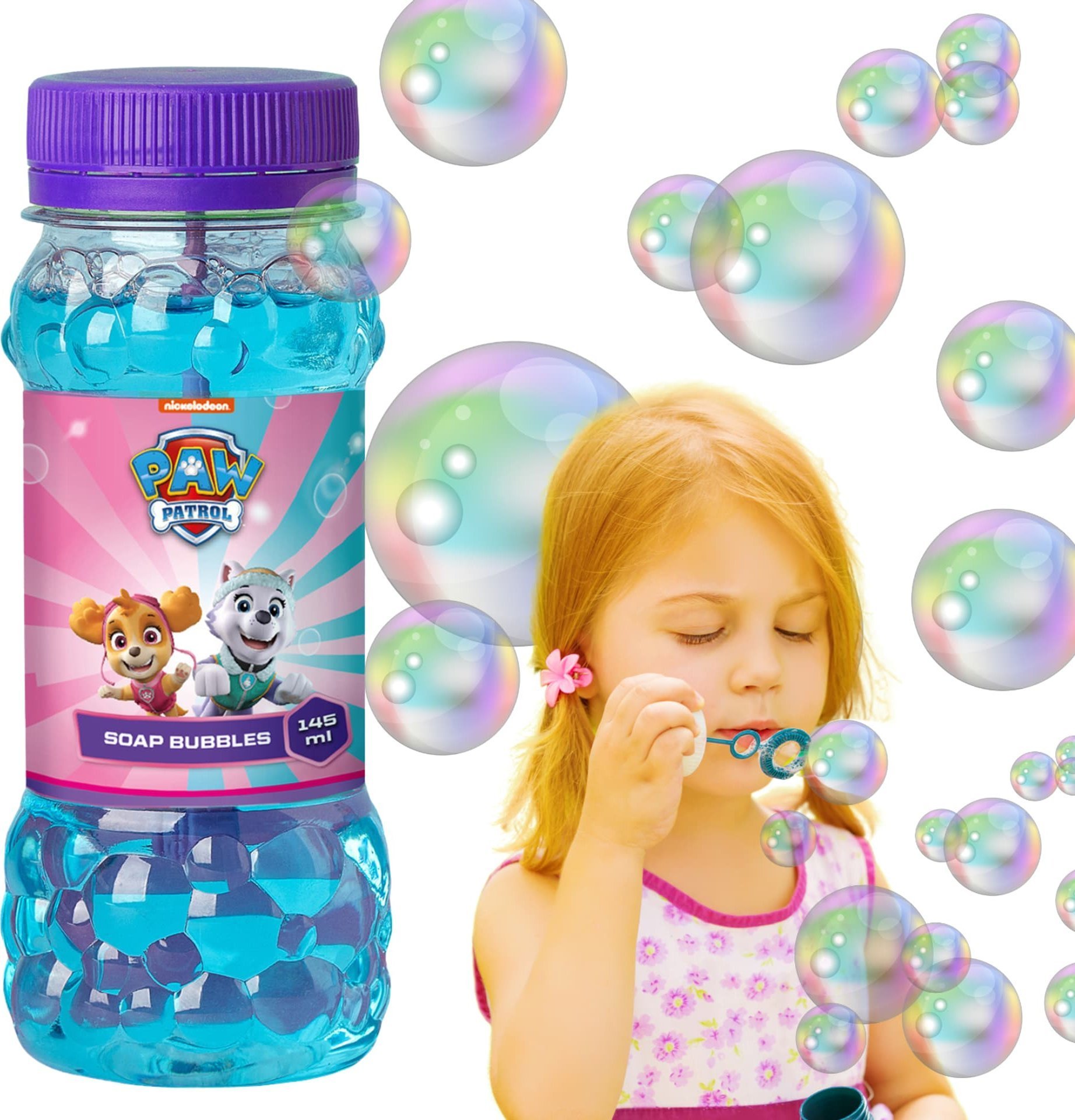 Dodo Bańki Mydlane Paw Psi Patrol 145 ml Zestaw Do Tworzenia Baniek Mydlanych