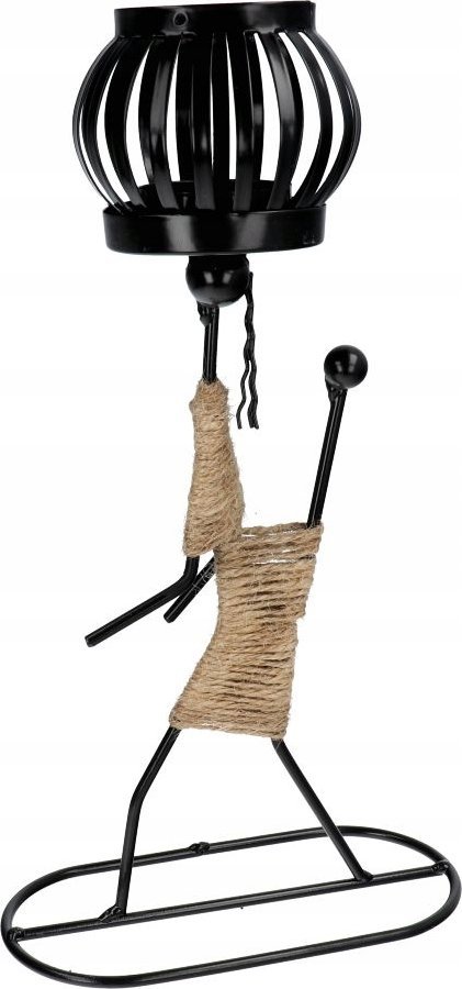 OEM Świecznik dekoracyjny metalowy ART DECO Africa wzór E IALC-1