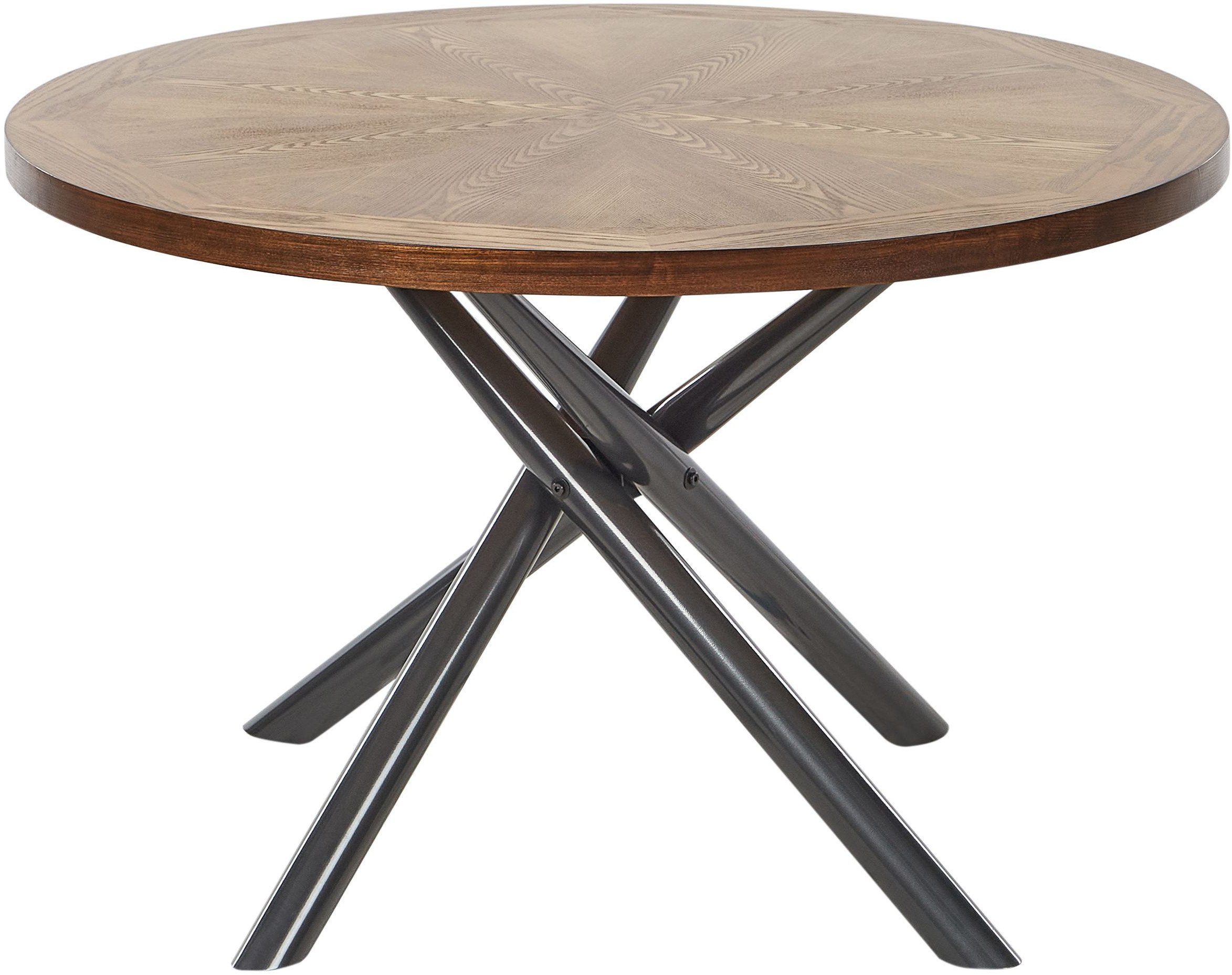 Stół do jadalni LORENZO Brązowy 120 cm Drewno