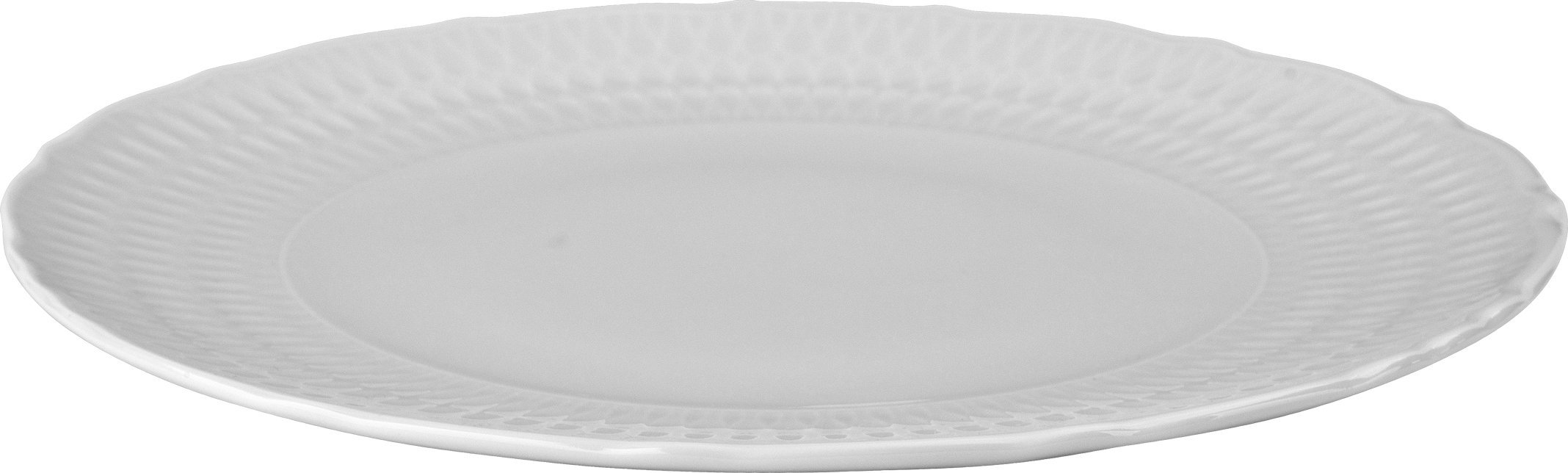 Ćmielów Talerz płytki 28 cm Sofia Biała