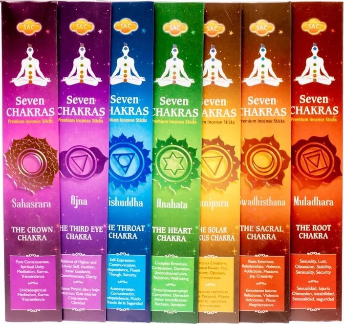 KADZIDEŁKA INDYJSKIE 7 CZAKR ZESTAW