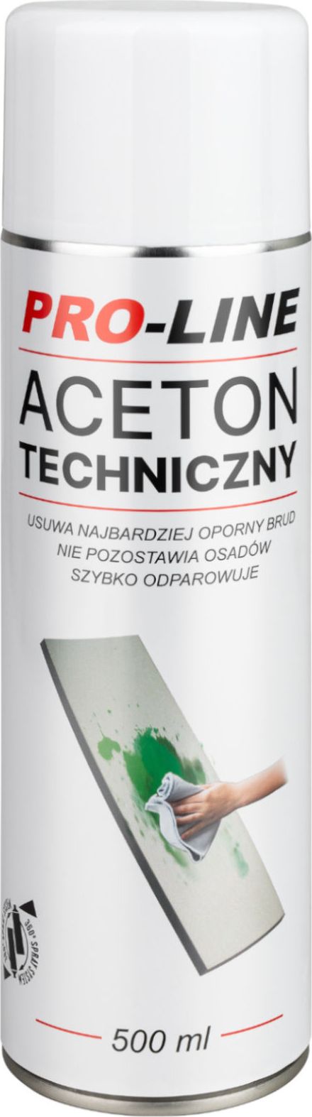 GSG24 Aceton techniczny 100% w sprayu PRO-LINE spray 500ml