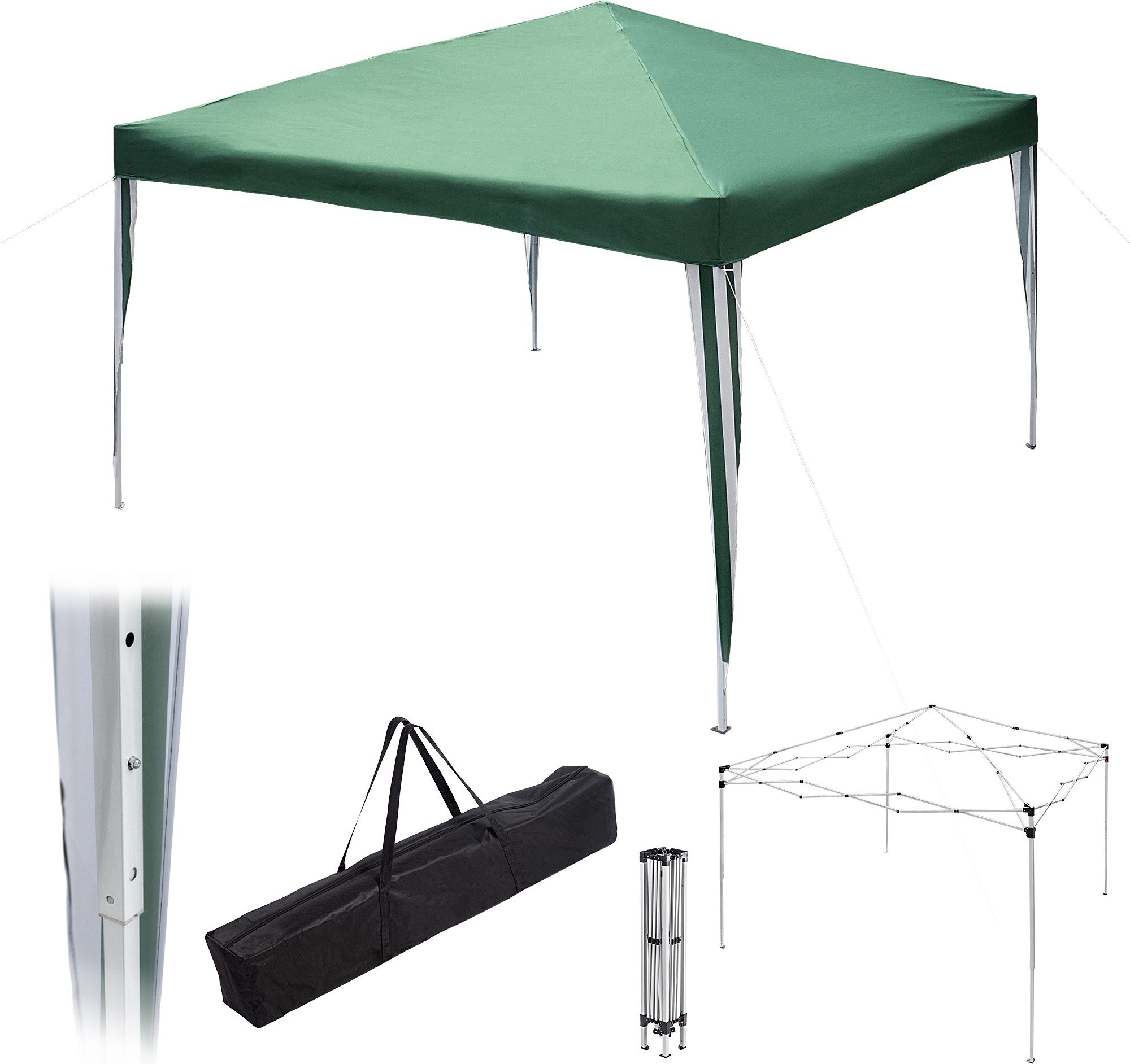 Kadax KADAX Altana Ogrodowa Namiot imprezowy Handlowy Pawilon 3x3m Na Ogród Zielony