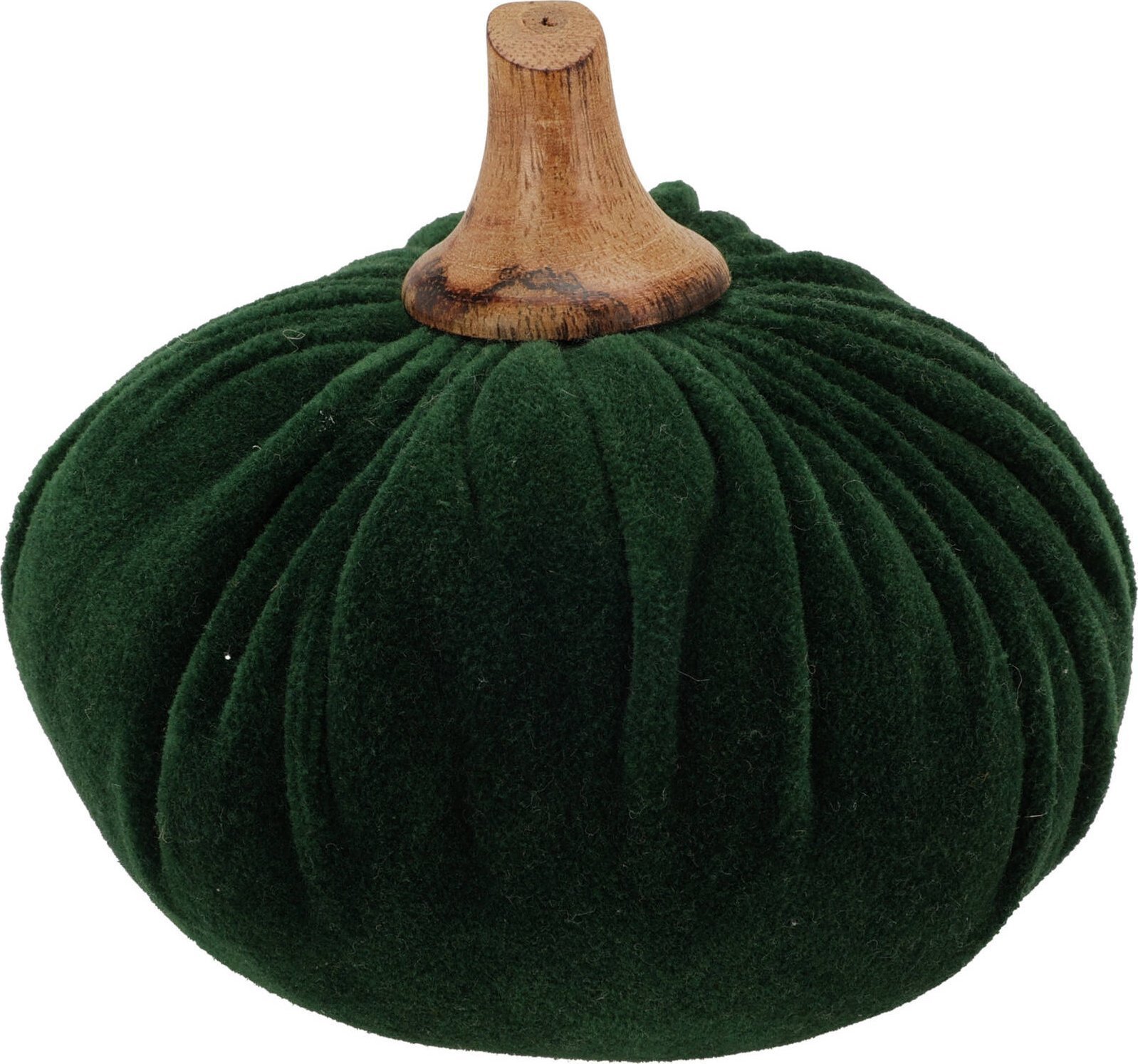 Dekoracja świąteczna Home Styling Collection Sztuczna dynia, materiałowa dekoracja, 10 x 11 cm