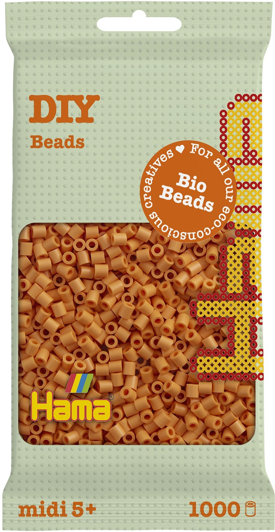 Revell Hama perły midi 1000stk jasny morelowy