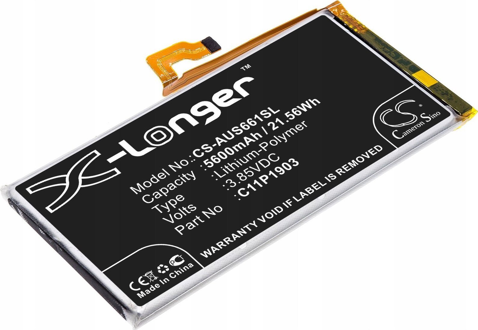 Cameron Sino Akumulator Bateria typ 0B200-03720100 C11P1903 Asus ROG Phone 3 III ZS661KS / CS-AUS661SL