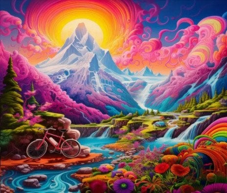 *****Diamentowa mozaika krajobraz 2000329 03298