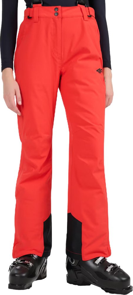 Spodnie narciarskie damskie 4F FNK F0944 czerwone 4FWAW25TFTRF0944 62S S
