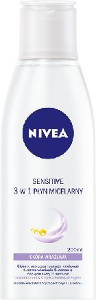 Nivea Sensitive Płyn micelarny 3w1 do cery wrażliwej 200ml