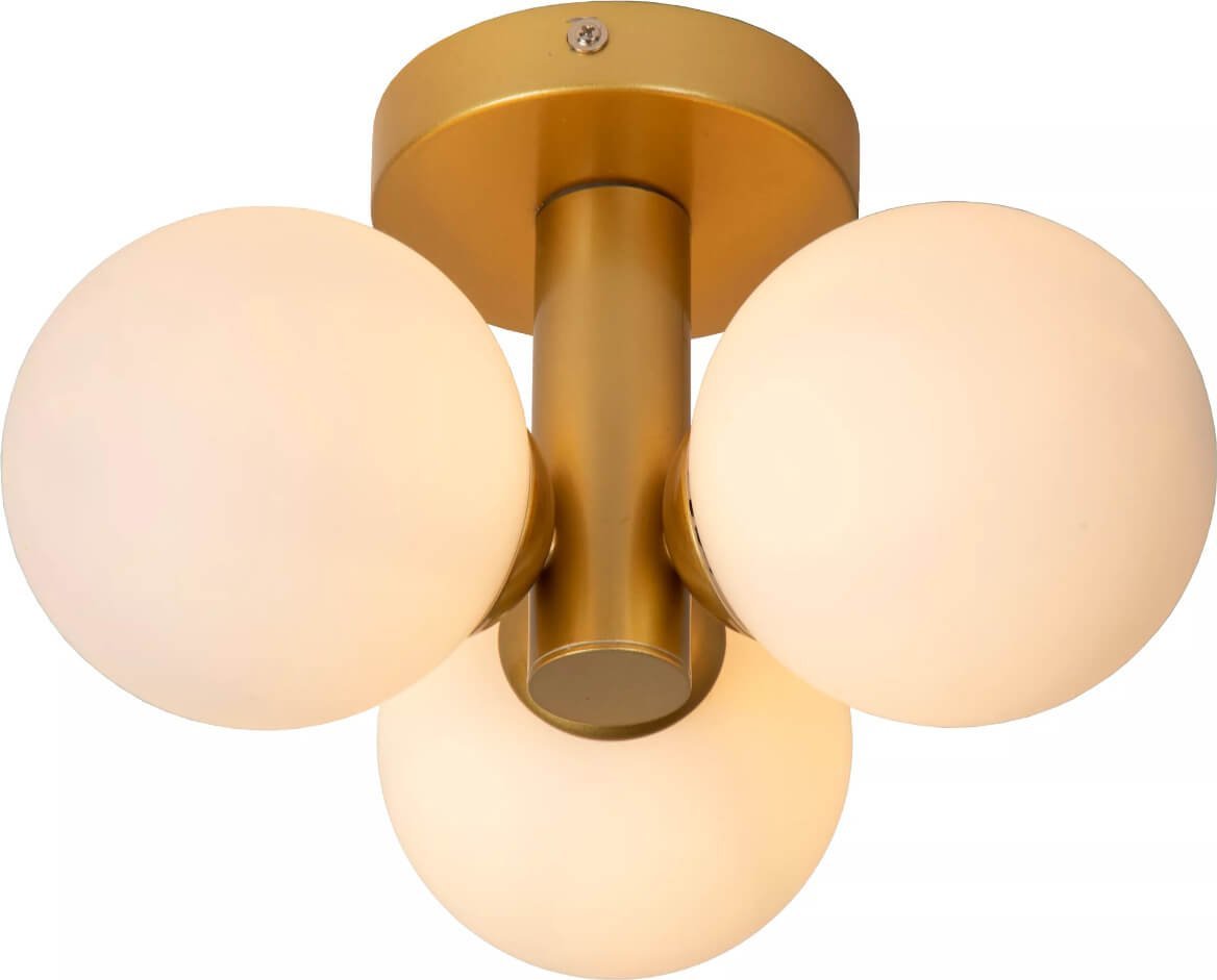 Lampa sufitowa Lucide Sufitowa lampa modernistyczna Trudy złota szklane kule