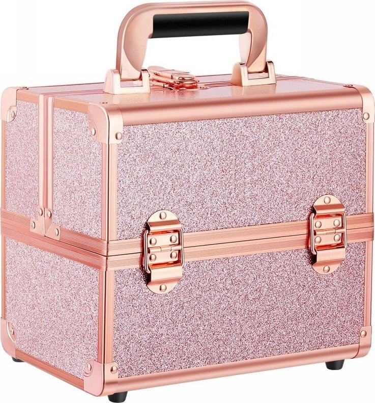 Guess Lagaminas kosmetikos priemonėms, rožinės aukso spalvos OSOMP8316RG