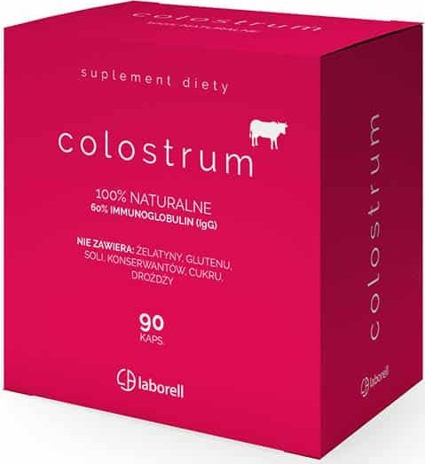 Laborell Laborell Colostrum Siara bydlęca 60% IgG