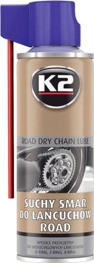 K2 ROAD Suchy smar do łańcuchów, 400 ml
