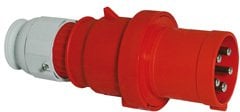 Wtyczka TE z zintegrowanym zadławieniem MULTI-GRIP 63A 5p 400V 6h IP44 2155