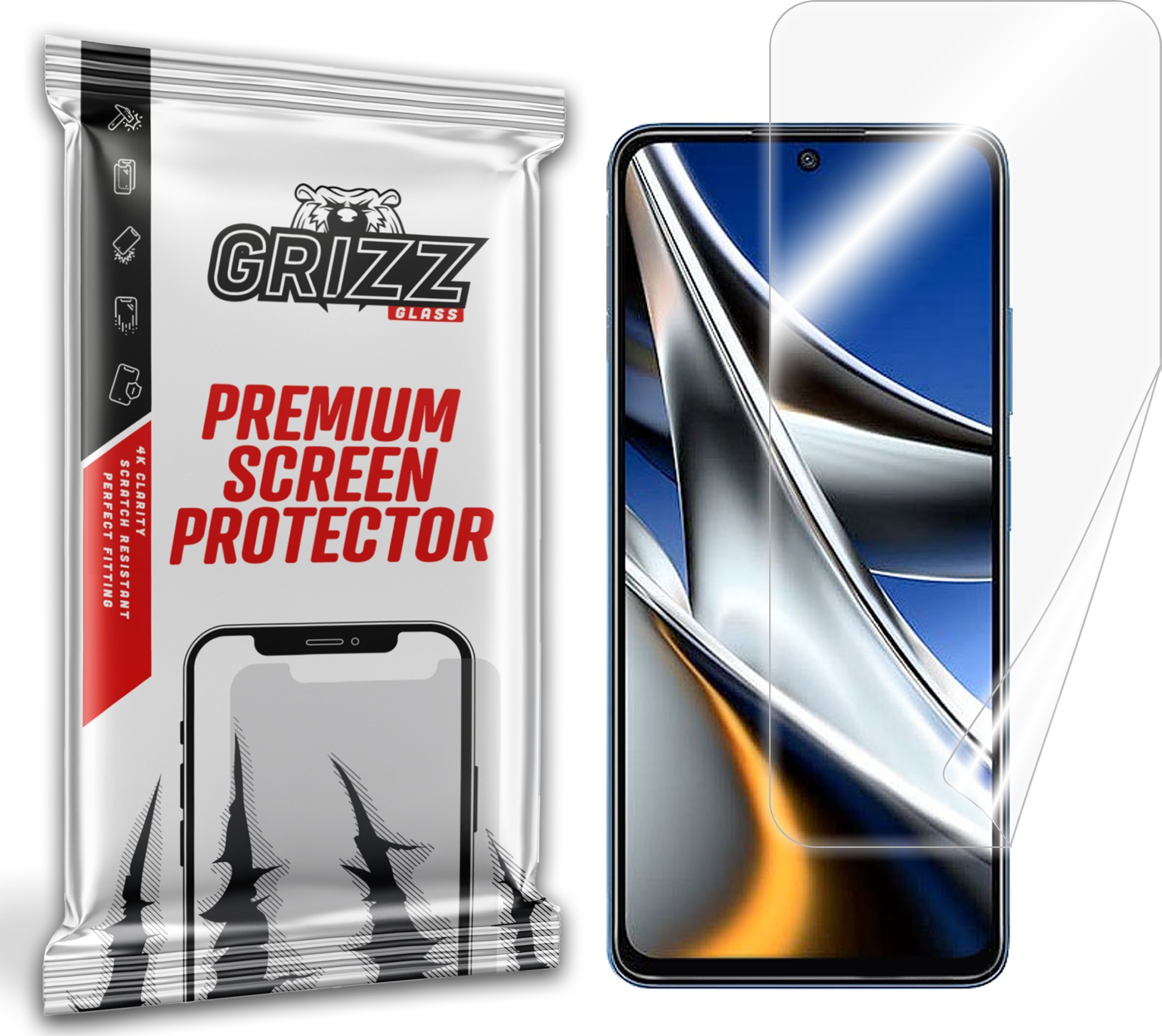GrizzGlass Folia ceramiczna Grizz CeramicFilm Xiaomi POCO X4 Pro
